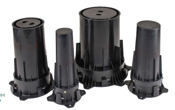 High Profile Cast-In Fire Collar for Concrete Slabs