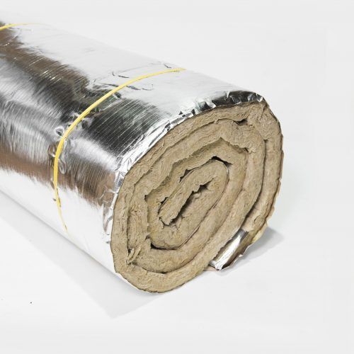 RWBFF6025125 Rockwool Blanket Insulation (650) Foil Faced 60 kg - 25 mm x 1.2 m x 5 m