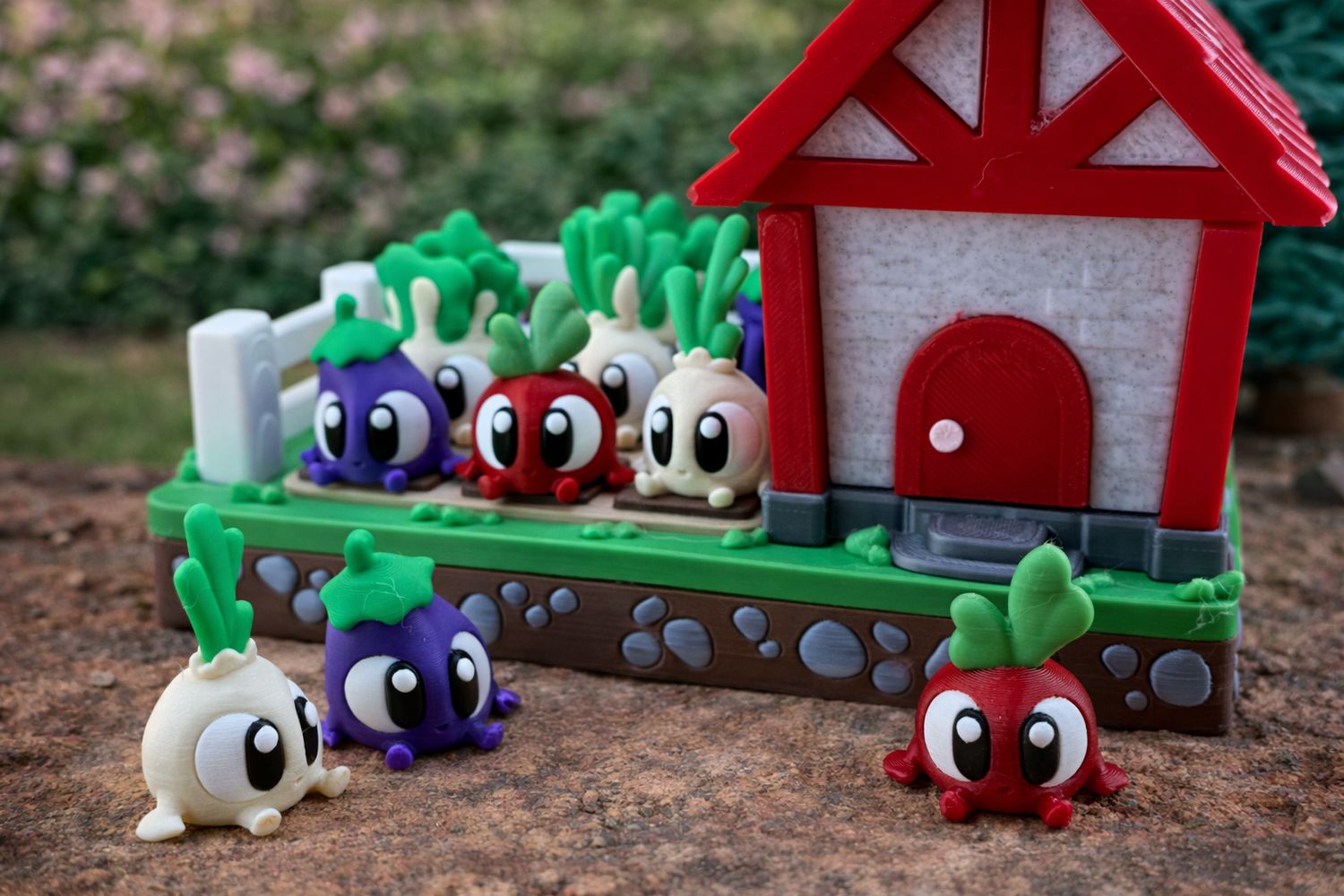 Veggie Garden Play Scene