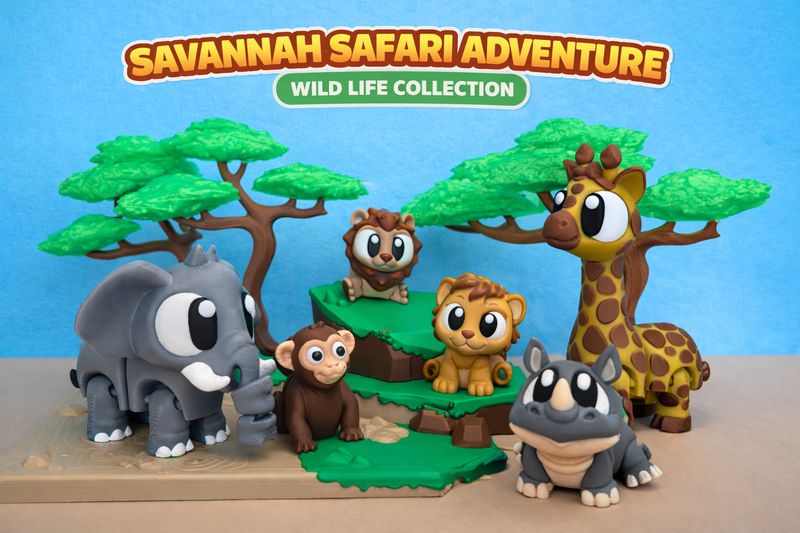 Savannah Safari Play Scene