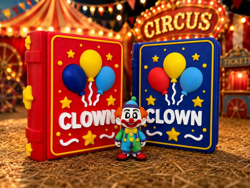 Clown Box Storybook Play Set!