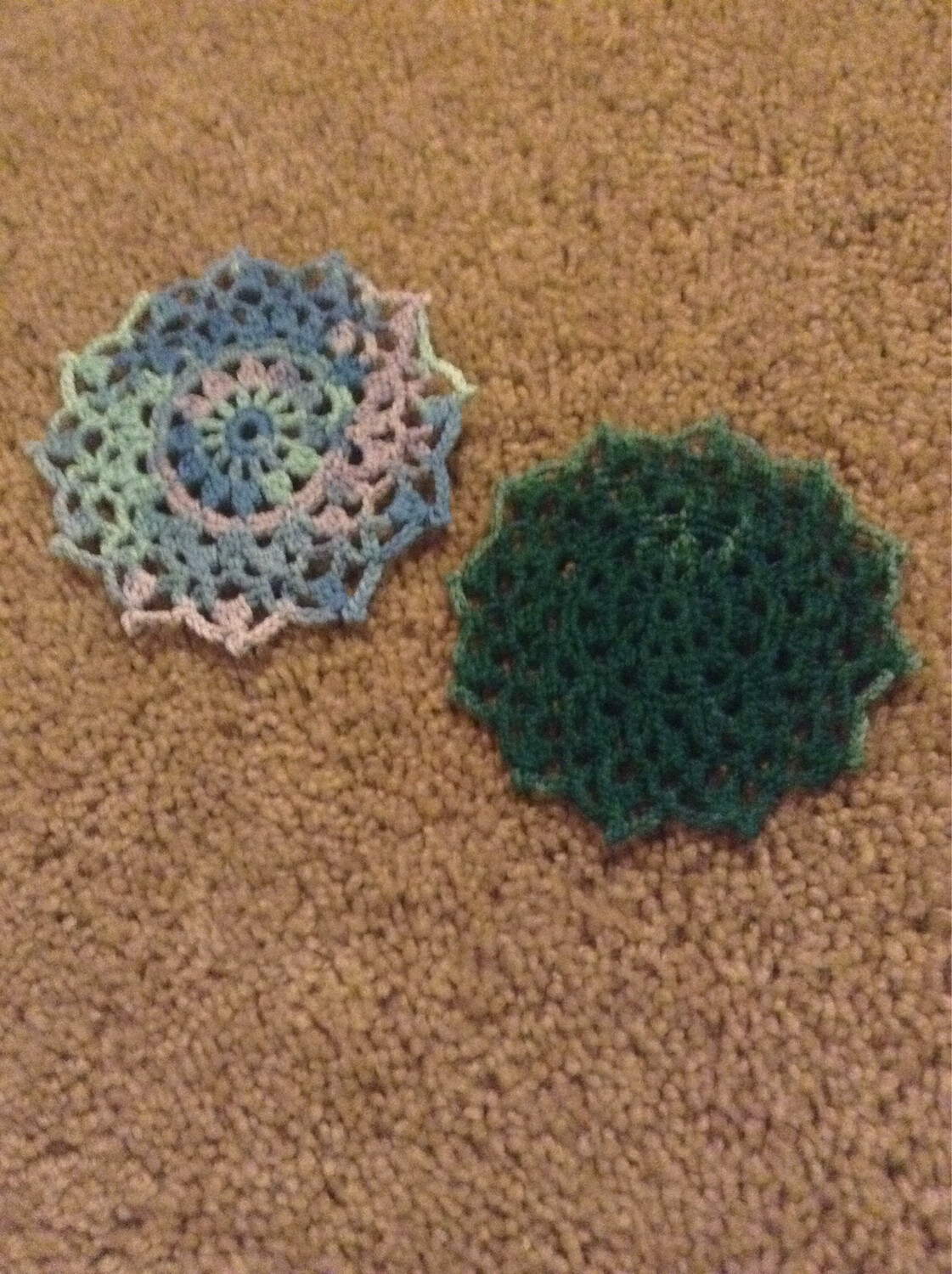 4” snowflake doily - variety of colors