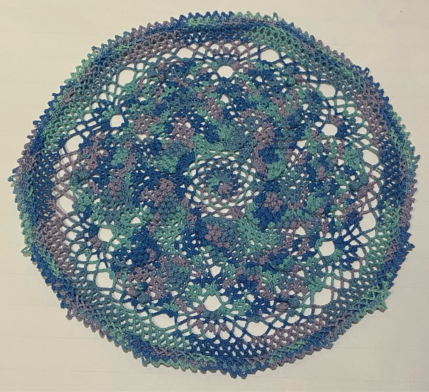 12” Evening Pastel Majestic Doily