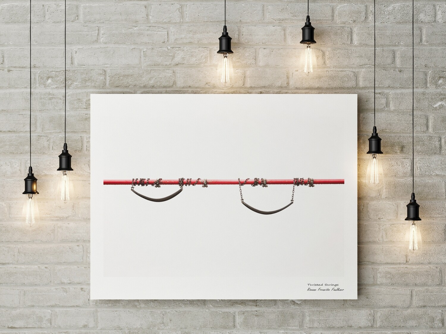 Swings -13X19 Mounted Print