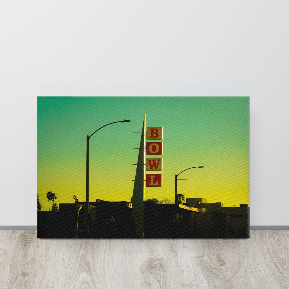 Sunset at the Bowl - Canvas