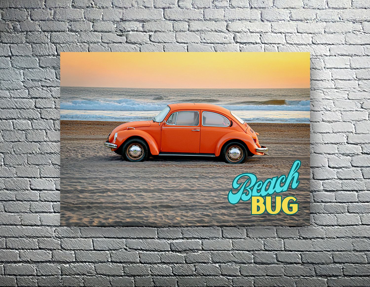Beach Bug Poster