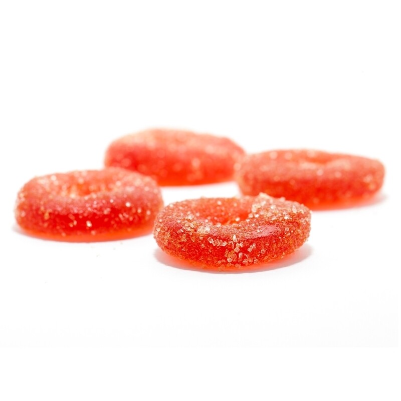 (100mg THC/10mg CBD) Watermelon Wheels By Mota (Organic, Vegan, Gluten Free)