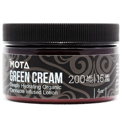 Hydrating (4oz/8oz) Green Cream By Mota