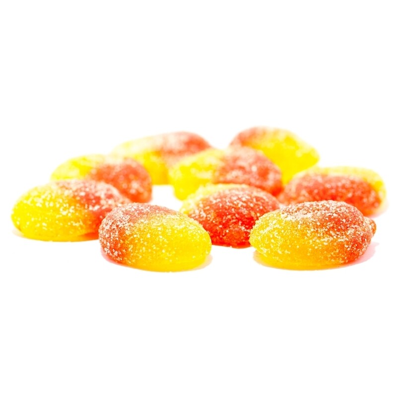 (100mg THC/ 20mg CBD) (Hybrid) Sour Peaches By Mota