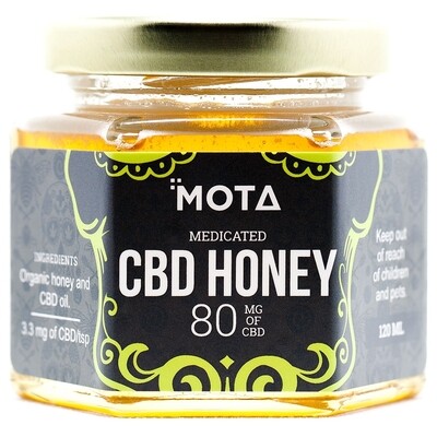 (80mg CBD) Honey By Mota