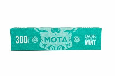 (300mg THC) (Indica) Mint Dark Chocolate Bar By Mota