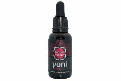 (600mg THC/100mg CBD) Relief Tincture By Yoni