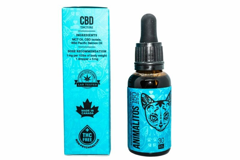 (150mg CBD) Cat Tincture By Animalitos