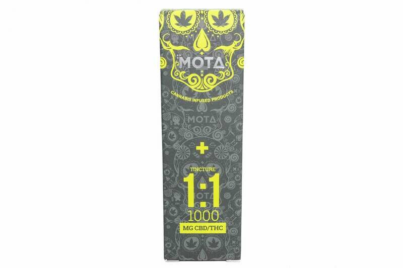 (500 MG THC/500 MG CBD) 1:1 Tincture By Mota