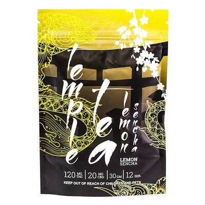 (120mg THC/ 20mg CBD) Lemon Sencha Tea By Temple Tea