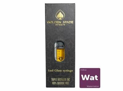 Watermelon (Full Spectrum) (Indica) 1ml Syringe by Golden Spade Extracts