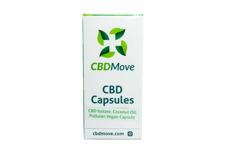 Vegan CBD Capsules By CBD Move