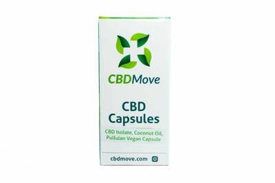 Vegan CBD Capsules By CBD Move