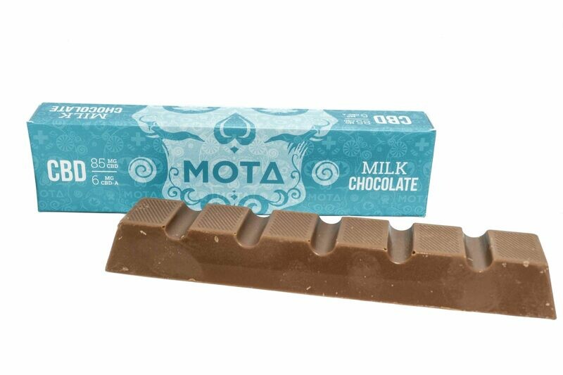 (85mg CBD) Milk Chocolate Bar By Mota