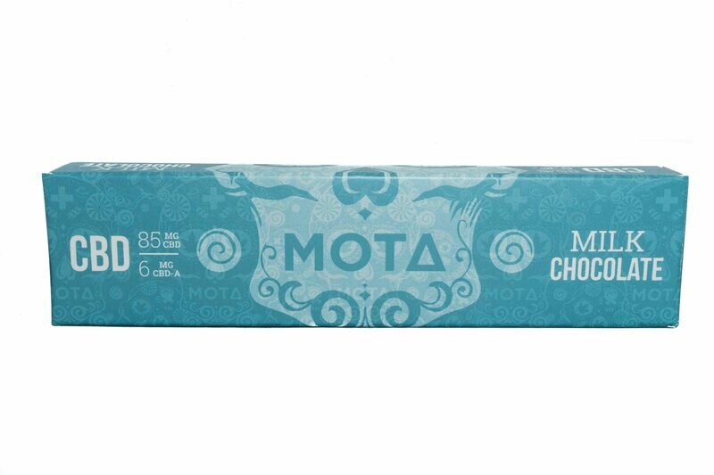 (80mg CBD) Milk Chocolate Bar By Mota