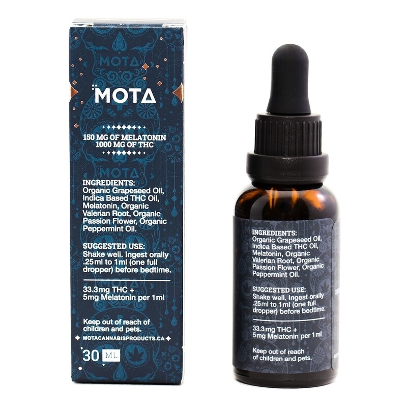 (1000mg THC) Sleep Tincture By Mota