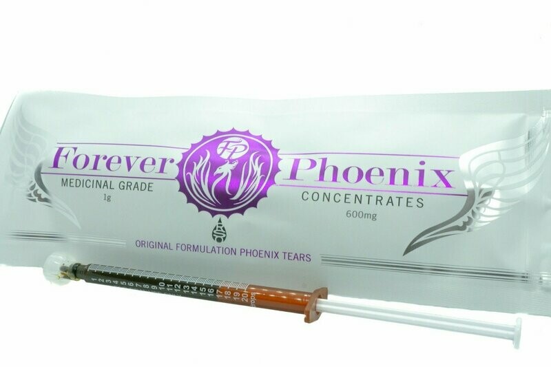 600mg Phoenix Tears AAAA+ by Forever Phoenix (Full Spectrum), Flavour: Plain RSO