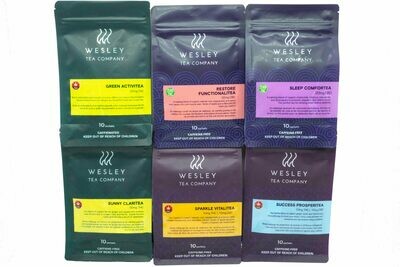 Tea Bags (10 Satchets Per) By Wesley Tea