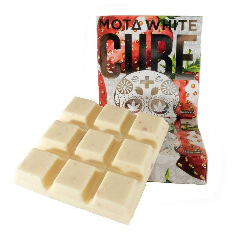 (180mg CBD) Strawberrys & Cream Chocolate By Mota