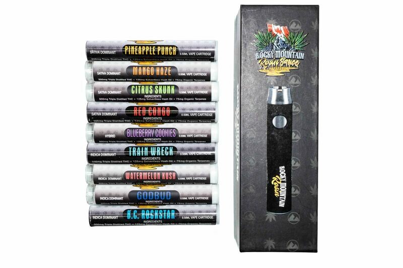 (Full Spectrum) Rosin (0.5ml) Vape Kit by Rocky Mountain
