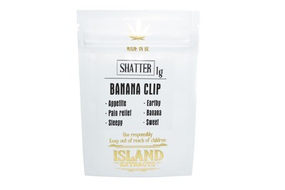 Banana Clip Shatter (1g) by Island Extracts