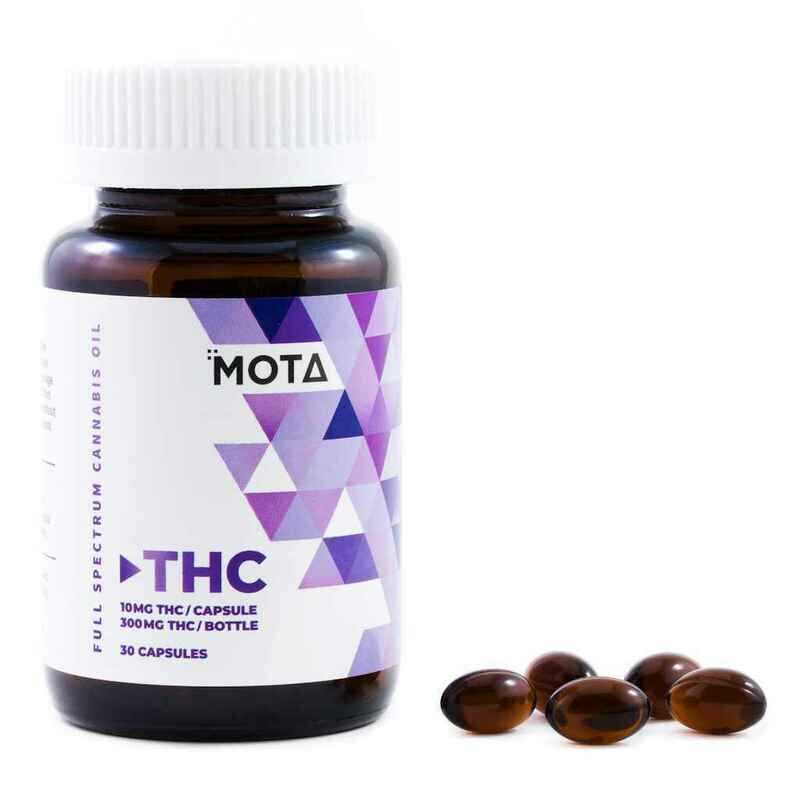 (10mg THC) Capsules By Mota