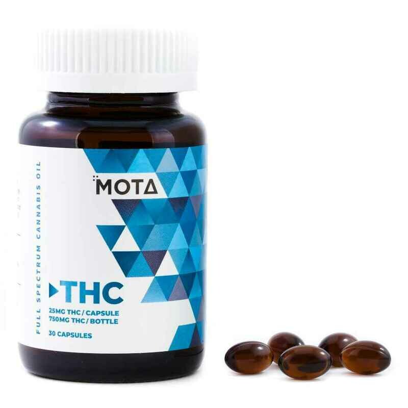 (25mg THC) Capsules By Mota