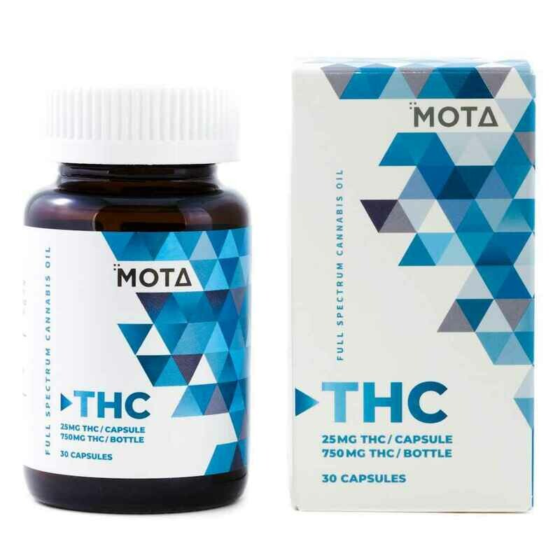 (25mg THC) Capsules By Mota