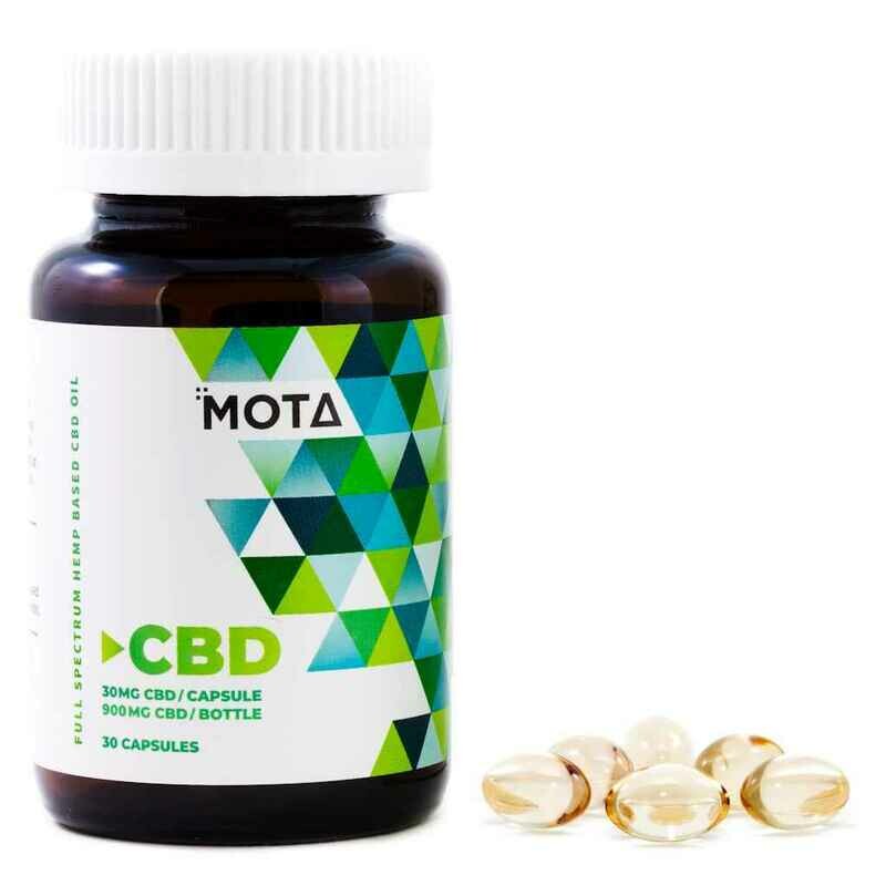 (30mg CBD) Capsules By Mota
