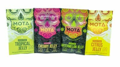 (120mg THC) Sugar Free Jelly By Mota