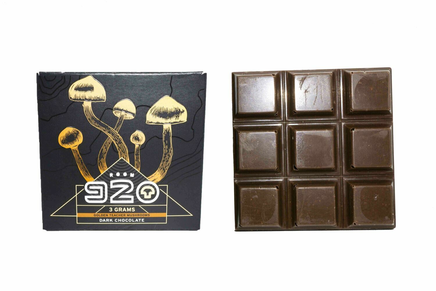 3 Gram (Psilocybin: Golden Teacher) Dark Chocolate By Room 920