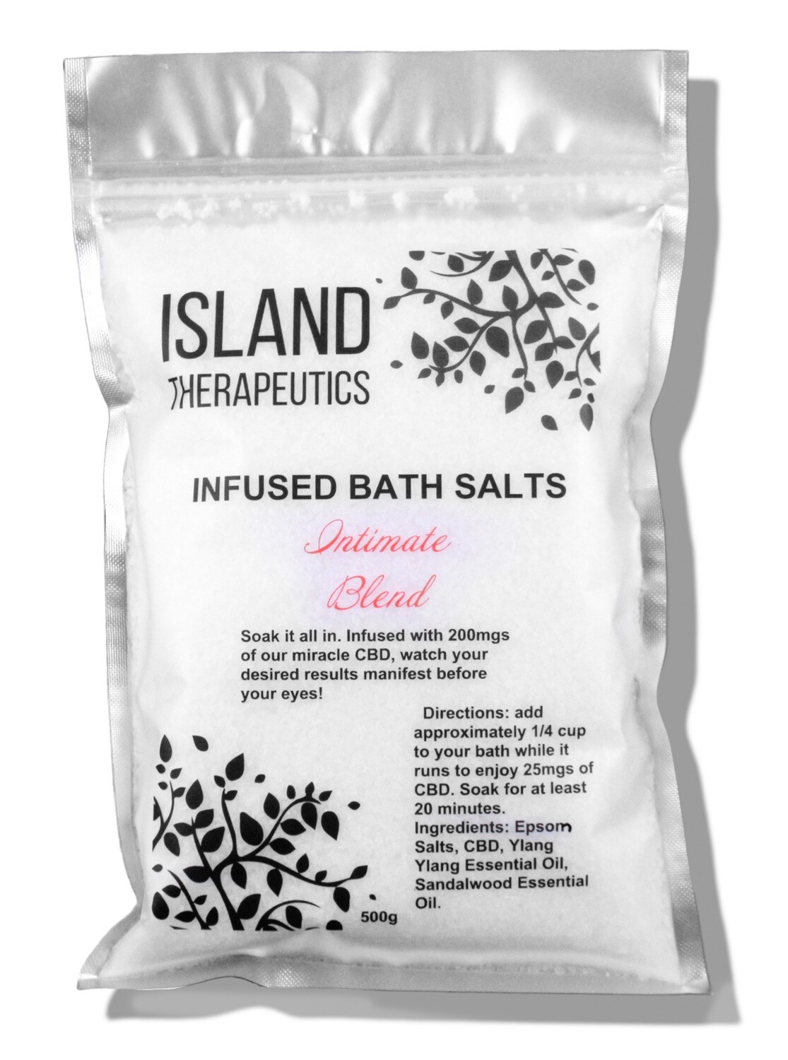 (200mg CBD) Bath Salts By Island Therapeutics