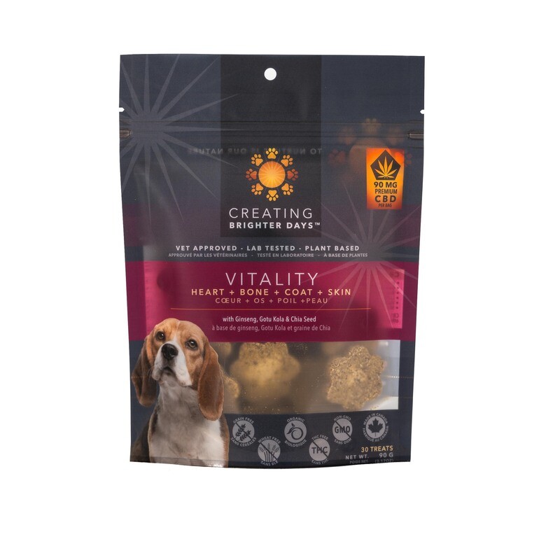 Vitality Enriched Treats (3mg/6mg CBD) by Creating Brighter Days