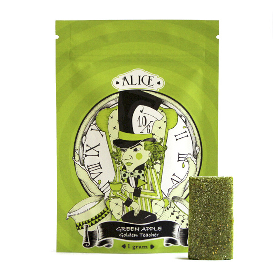 (1g) Green Apple Mushroom Gummy By Alice (1g) Green Apple Mushroom Gummy By Alice