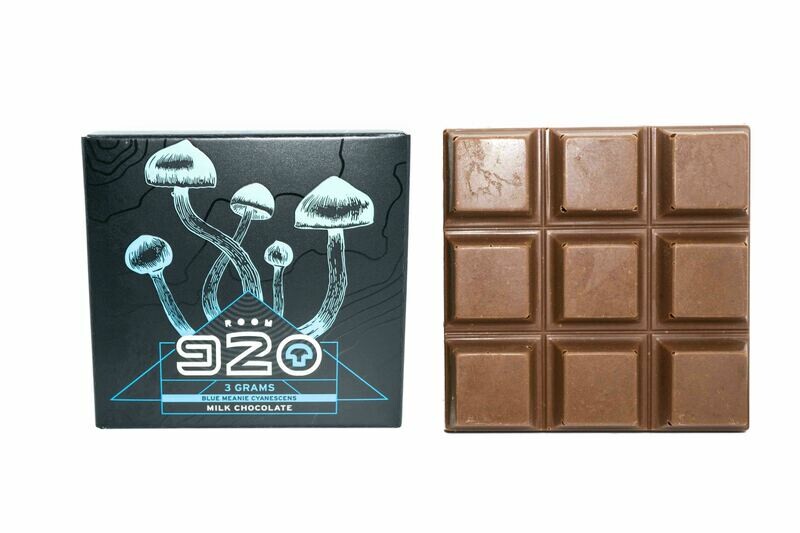 3 Gram (Psilocybin: Blue Meanie) Milk Chocolate By Room 920