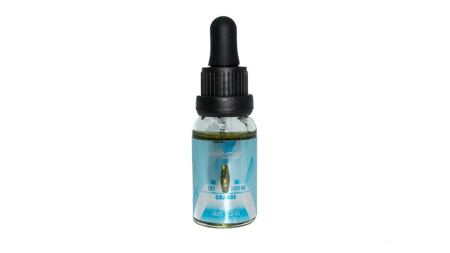 1000mg CBD Tincture (Orange) (15ml) By Diamond Concentrates