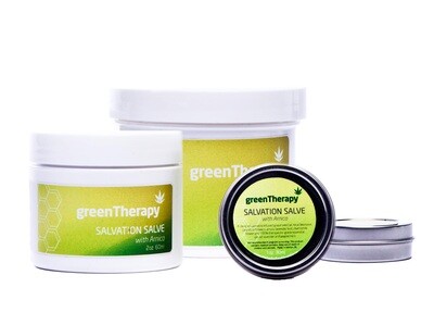 (2oz/4oz) Salvation Salve (With Arnica) By Green Therapy