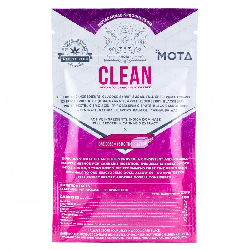 Clean Vegan Organic Jellies By Mota