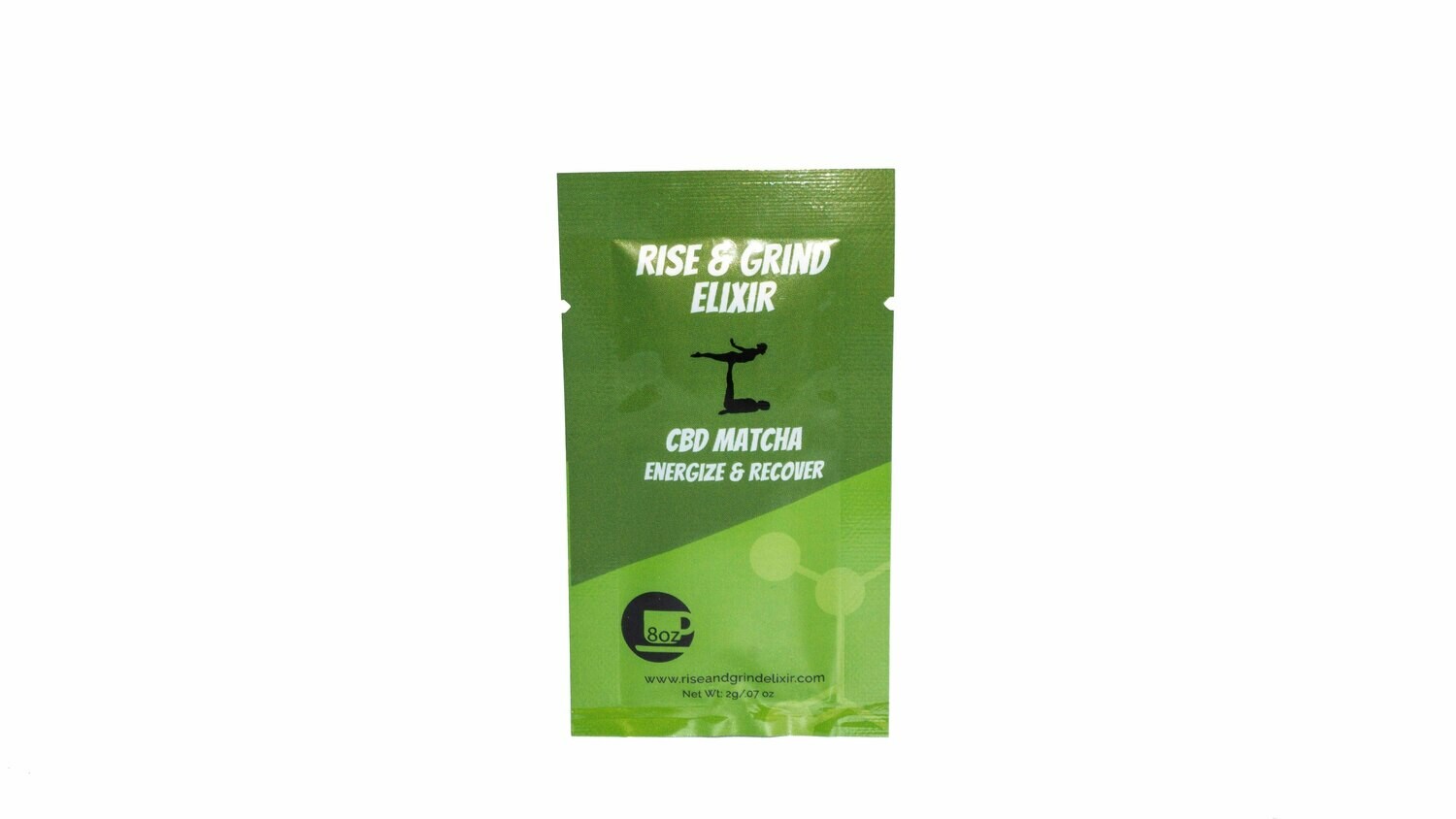 Matcha & Monk Fruit CBD Elixir by Rise & Grind
