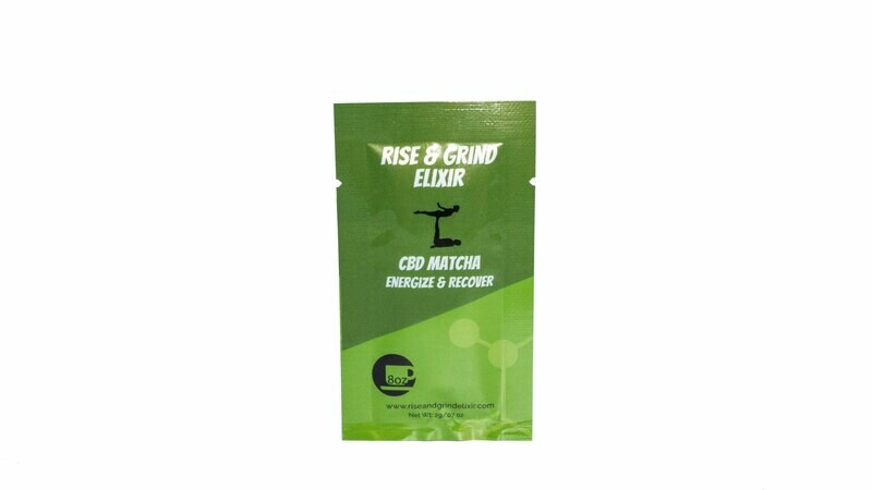 Matcha & Monk Fruit CBD Elixir by Rise & Grind