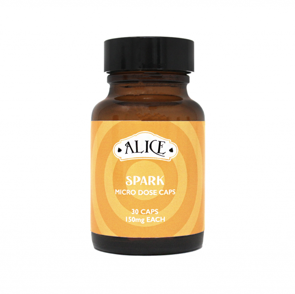 (150mg Each) Golden Teacher Micro Dose Spark Capsules By Alice