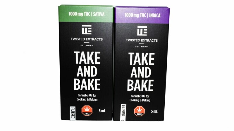 Filtered Take n Bake Oil By Twisted Extracts