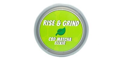 Matcha & Monk Fruit CBD Elixir by Rise & Grind