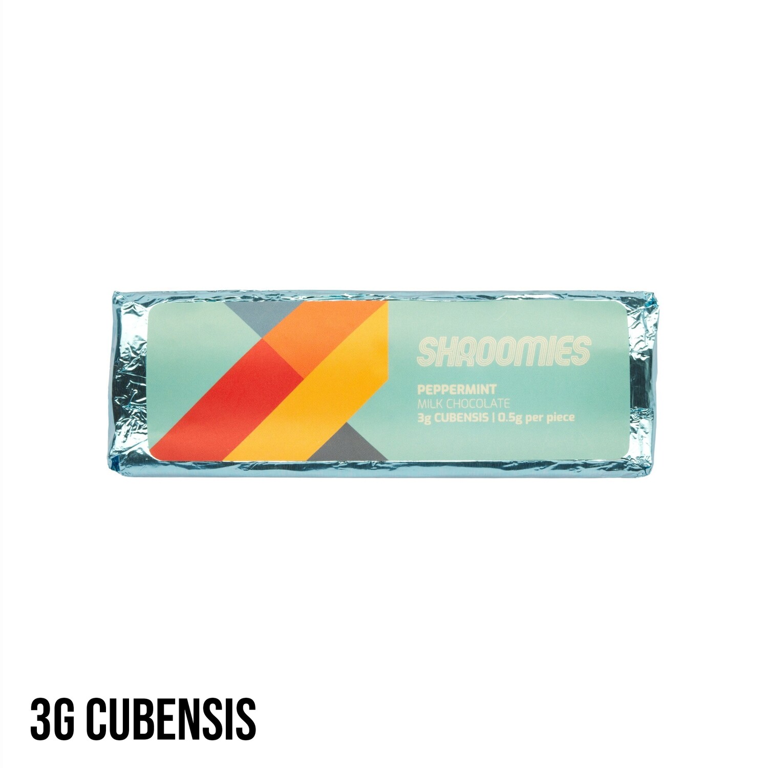 (3g) Mushroom Peppermint Milk Chocolate By Shroomies