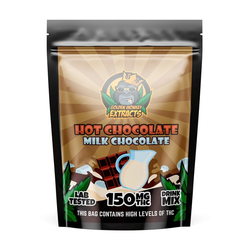 150 THC Hot Chocolate Golden Monkey Extracts